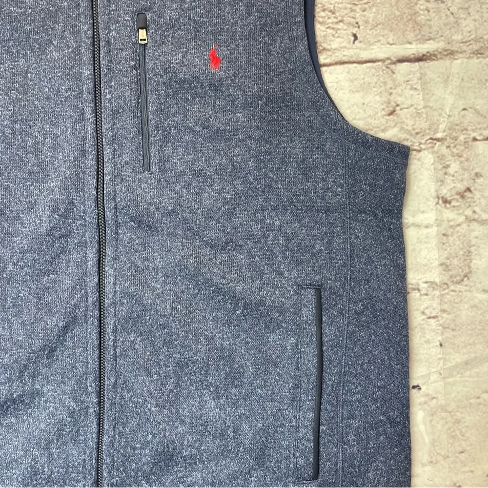 NWT Polo Ralph Lauren Performance Men’s B&T Brushed Fleece Vest - Size 2XB